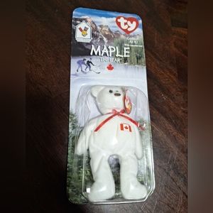 McDonald's Maple The Bear Beanie Baby